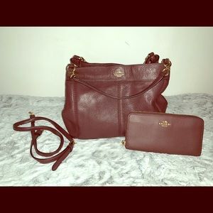 Authentic Coach purse & wallet